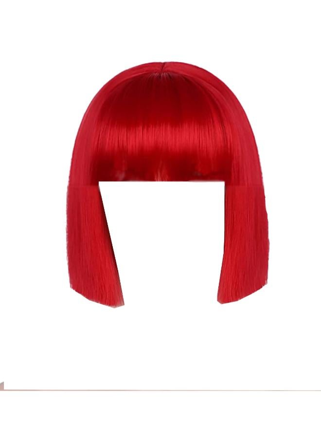 Wig Red Short 