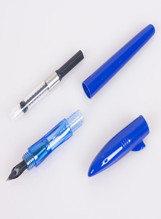 JINHAO 12pcs Jinhao Shark Fountain Pens Set Fine Nib Screw Cap - Image 5
