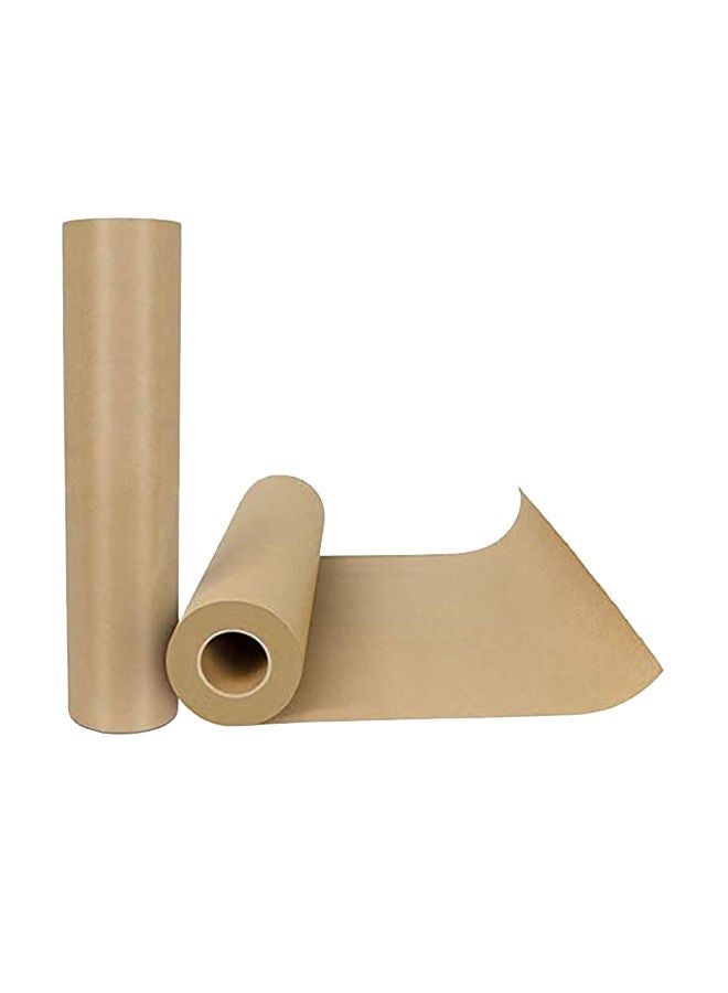 NIBEMINENT Brown Kraft Paper Roll 80GSM  - Image 1