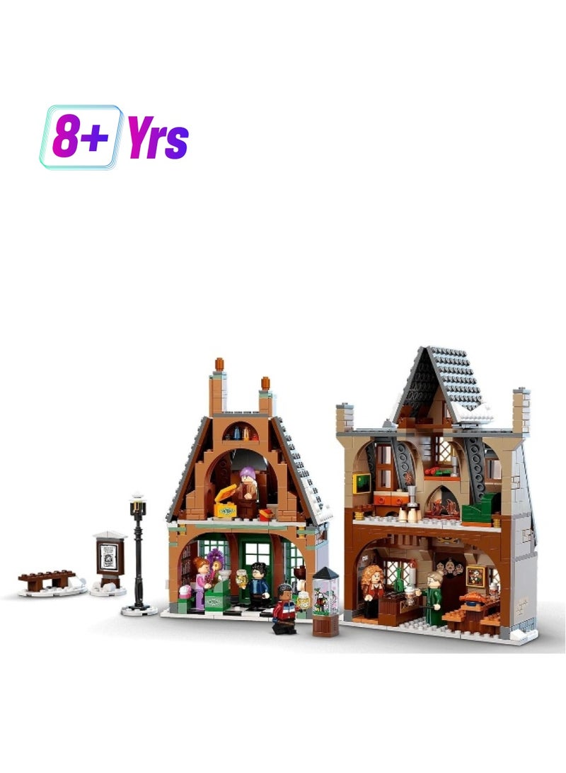 LEGO LEGO 76388 Harry Potter Hogsmeade Village Visit Building Toy, 20th Anniversary Set with Collectible Golden Minifigure, Festive Gift for Girls and Boys  - Image 1