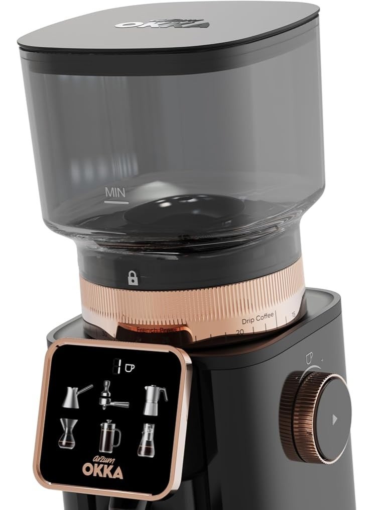 arzum okka Master Grind Coffee Grinder - Copper - OK0044-04 - Image 4