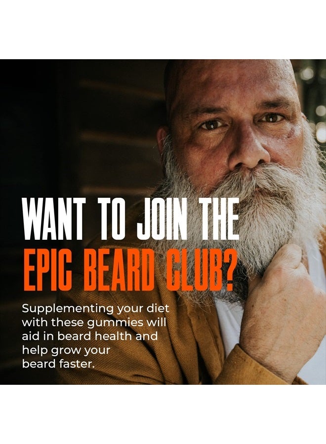 Wild Willies مكمل حبوب نمو اللحية - لحية أكثر كثافة وامتلاء، مص formulated مع مركب بايوستول و 19 عنصر غذائي و فيتامينات للعناية بالشعر - 60 حبة، بنكهة توت العليق - Image 4