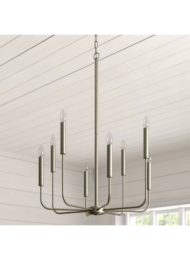Cluc Candela silver chandelier - 8 arms - Image 2