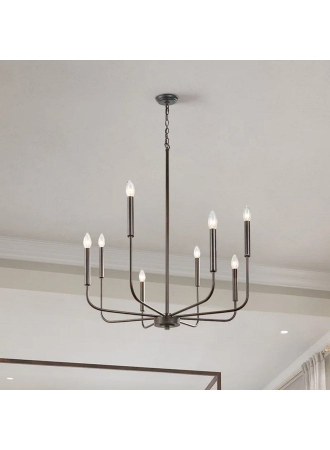 Cluc Candela silver chandelier - 8 arms - Image 1