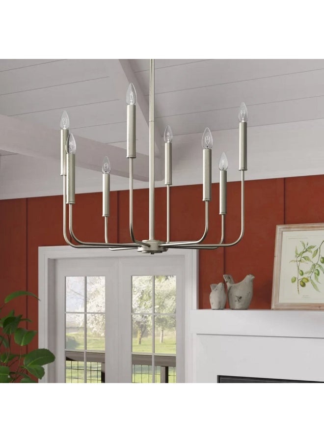 Cluc Candela silver chandelier - 8 arms - Image 3