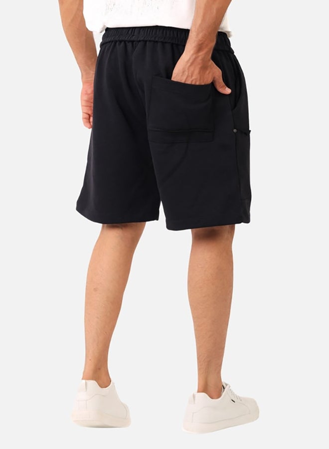 WHITE RABBIT Side Pockets Summer Short With Drawstring  - Image 4