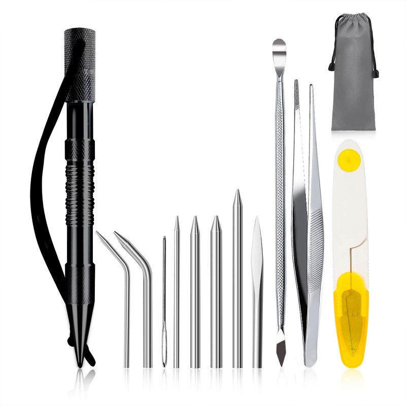 WILDAIR Paracord Bracelet Jig Kit with Knotters Tool Marlin Spike Paracord FID Set Lacing Needles/Fids for Paracord Work Paracord Tool Kit Adjustable Length 4" to 13" Paracord Jig Bracelet Maker - Image 4
