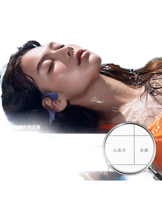 POLVCDG X7 Bone Conduction Bluetooth Headphones Open-Ear Professional Swimming Headphones Wireless Sports Headphones For Running Fitness Cycling Earphones Anti-Drop Waterproof Sweat-Proof Ultra-Long B - Image 2