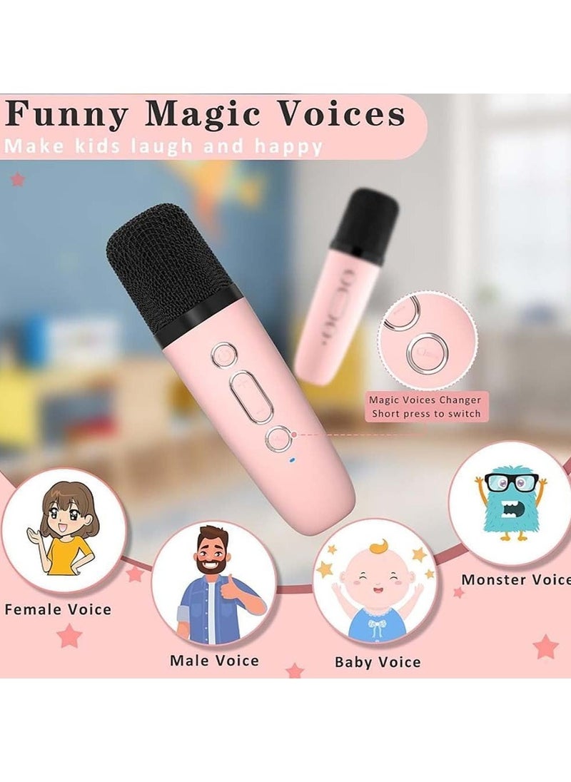 JAJEEK New Portable Bluetooth Karaoke Speaker with 2 Wireless Mics for Kids & Adults – High-Quality Sound, Easy-to-Use, Rechargeable Battery, Perfect for Home & Outdoor Parties, Birthday, and Family Fun - Image 4