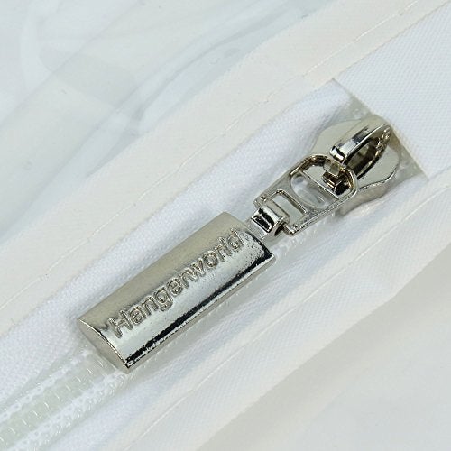 HANGERWORLD 4ft Clothes Garment Rack Cover for Open Closet Clear Showerproof COVER ONLY (48"x24"x65") - Image 3