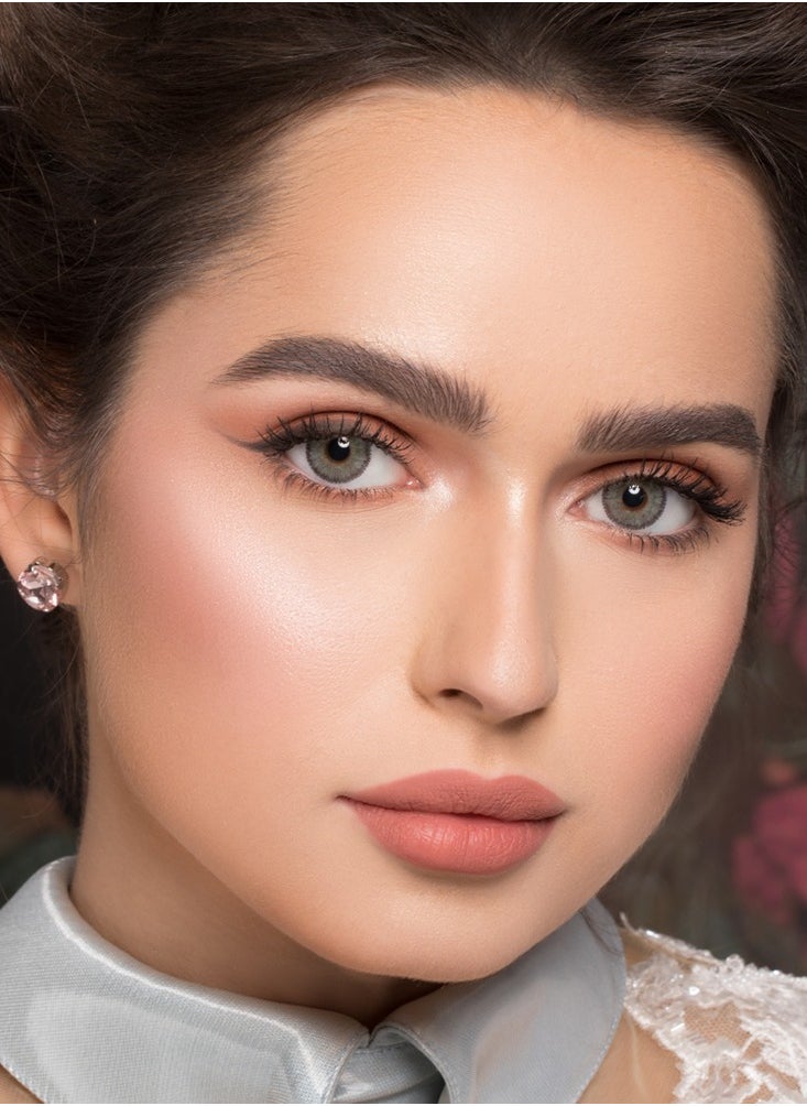 NATURÉL La Ajet lenses A charming look with natural and beautiful colors Monthly use contact lenses, a pair in a box  - Image 2