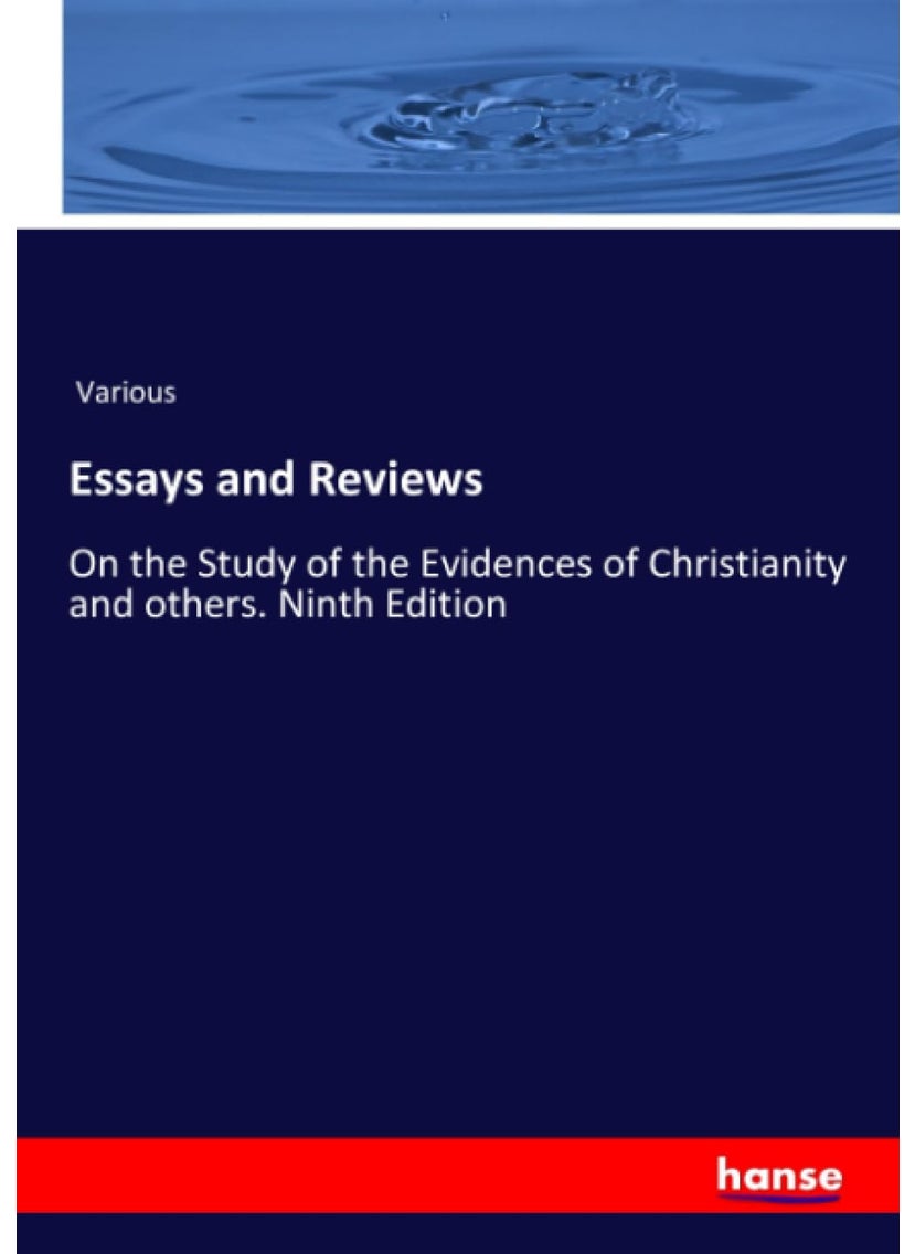 Essays and Reviews: On the Study of the Evidences of Christianity and others. Ninth Edition  - Image 1