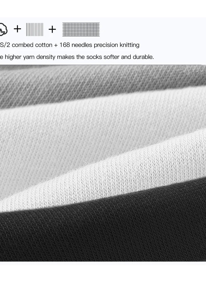 No Show Low Cut Socks for Mens Cotton Casual Sports Athletic Ankle Anti Men Short Socks Casual Cotton Socks (6 Pairs) - Image 5