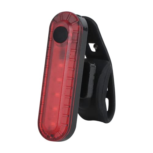Linist Bicycle Rear Light LED USB Rechargeable Cycle Tail Light Waterproof Bicycle Taillight, 4 Mode,Red - Image 1