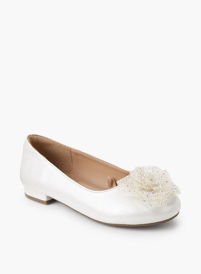 سيليست Girls Slip-On Ballerina Shoes