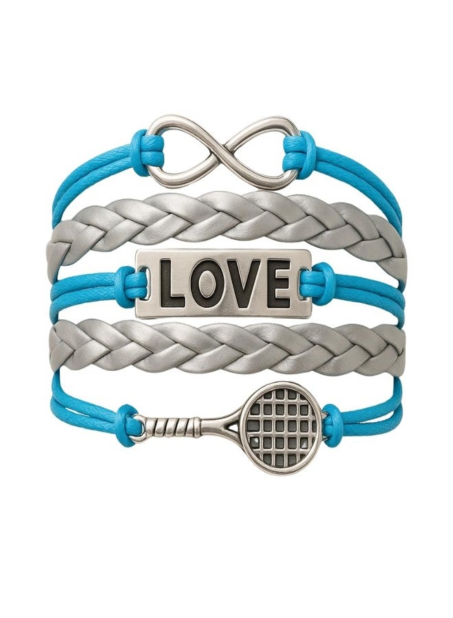 Infinity Collection Tennis Bracelet- Tennis Bracelet- Tennis Jewelry - Gift For Tennis Players, Tennis Accessories, Tennis Team Gifts - Image 1