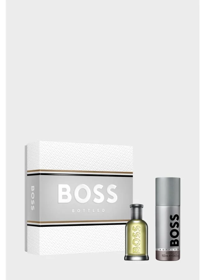 BOSS Bottled Eau de Toilette 50ml & Deodorant Spray 150ml Gift Set