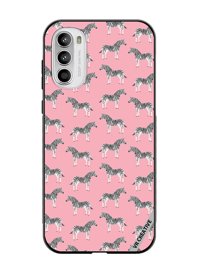 VR CREATIVE Protective Case Cover For Motorola Moto G82 Mix Pattern Design Multicolour - Image 1