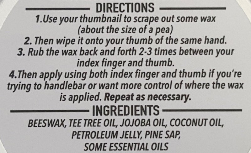 GRAVE BEFORE SHAVE Fisticuffs Cigar Blend Strong Hold Mustache Wax 1 OZ. Tin - Image 4