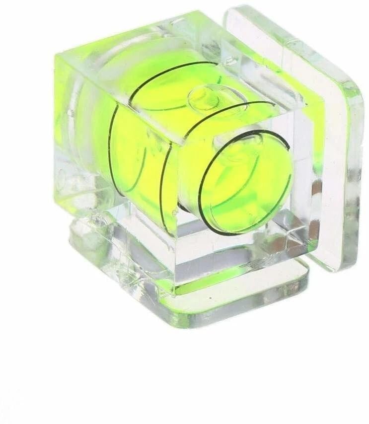 DSLR Hot Shoe Bubble Level – 1-Axis Spirit Level for Digital Cameras, Accurate Camera Leveling Tool for Photography & Video Stabilization