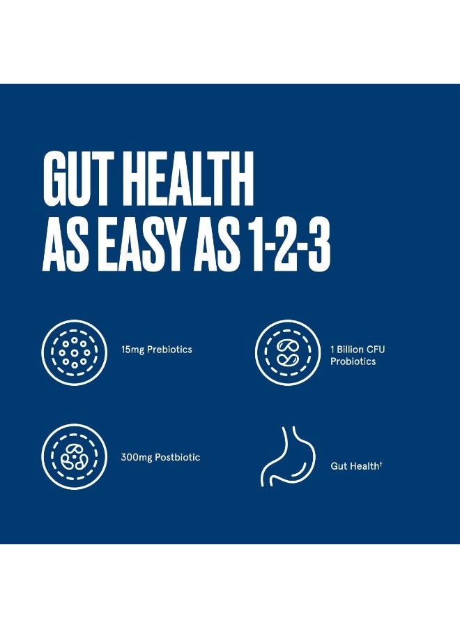 Bulletproof Bulletproof Express 3-in-1 Probiotic, 90 Count, Supplement for Fast and Sustained Gut Health  - Image 4