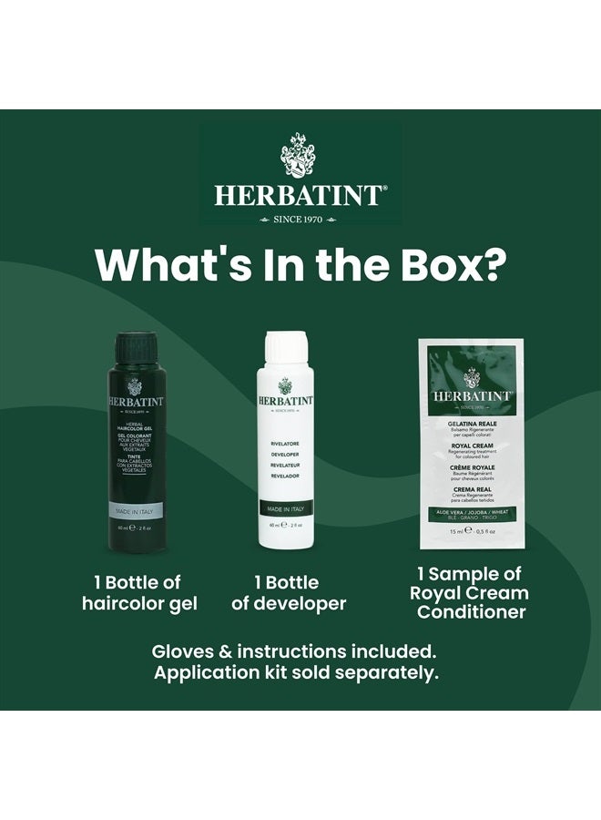 Herbatint Permanent Haircolor Gel, 5N Light Chestnut, Alcohol Free, Vegan, 100% Grey Coverage - 4.56 oz - Image 5