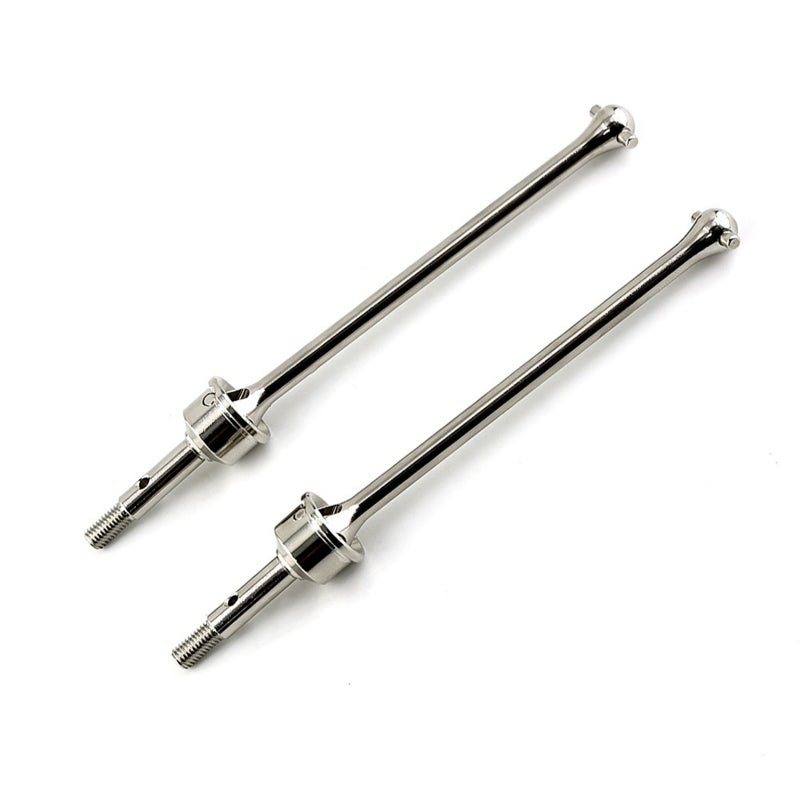 Cvd Drive Shaft: Silver Metal Construction - Improved Power Transfer & Enhanced Durability For 1/10 Flat Sports Car, Off-road Vehicle, Truck 108015 - Image 3