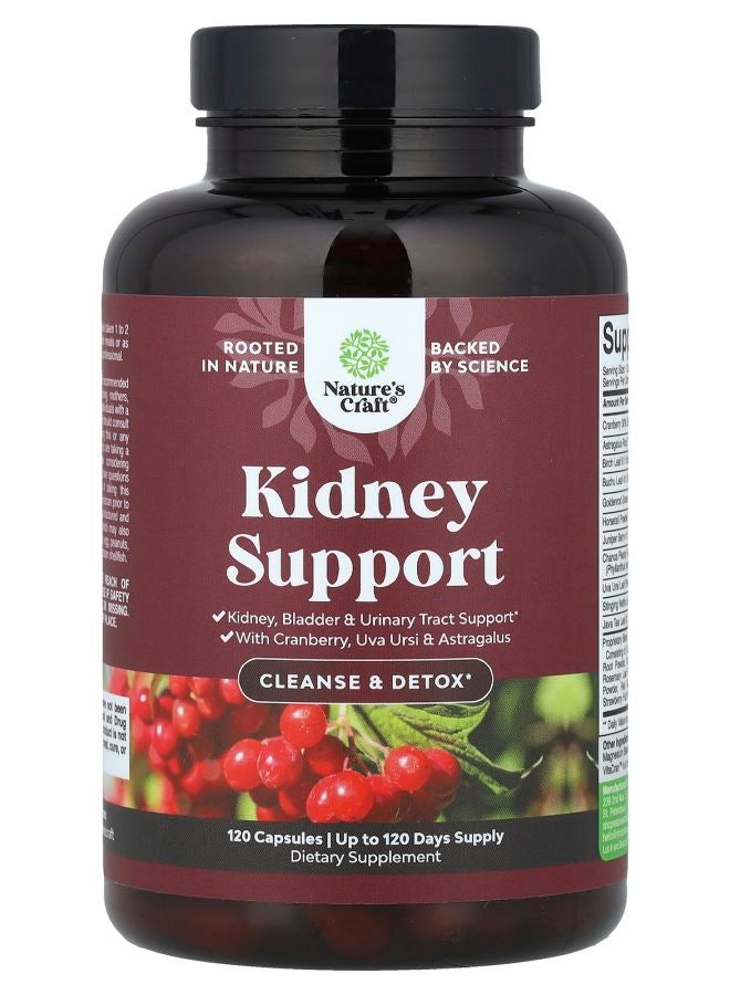 Nature's Craft دعم الكلى 120 كبسولة