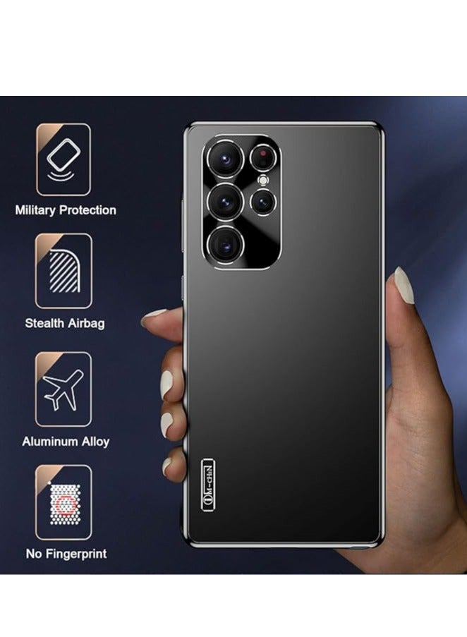 General For Samsung Galaxy S24 Ultra/S24 Plus/S24 Phone Case, [Military Grade Drop Resistant] [Camera Lens Protection] Magnetic Metal Cushion Ultra Thin Back Cover Phone Case  - Image 2