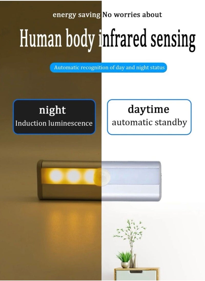 Designer Touch - 1 Piece Night Light For Stairs And Drawer Or Under Cabinet With Motion Detector - Image 1