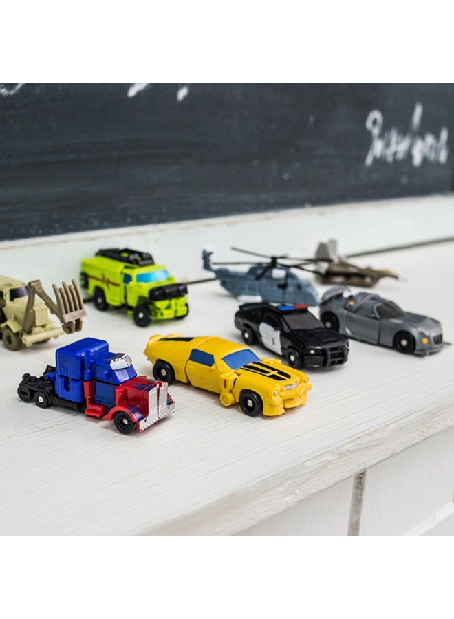 Deformation Toy Car Children's Educational Model Boy's Birthday Gift Robot Handmade Montbadi MBD101-Color:108 Crazy Python - Image 3