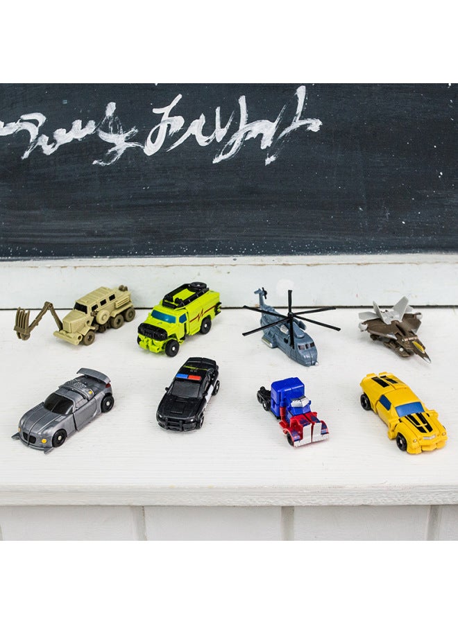 Deformation Toy Car Children's Educational Model Boy's Birthday Gift Robot Handmade Montbadi MBD101-Color:108 Crazy Python - Image 2