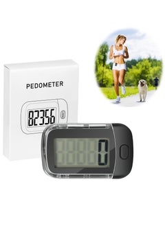 KASTWAVE 3D Pedometer for Walking, Simple Digital Step Counter with Removable Clip and Lanyard, Accurate Pedometers for Steps Track with Large LCD Display for Men Women Kids Walking Running Hiking Sports  - Image 1