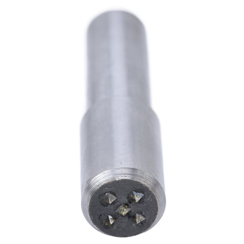 Square 5 Point Diamond Dresser Grinding Wheel Dressing Pen Tool with 10mm Carbon Steel Shank - Image 3