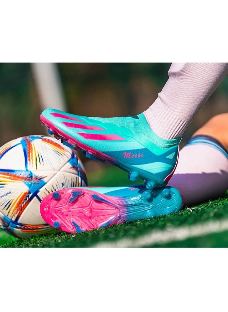 Generic - Mens Soccer Shoes For Outdoor Indoor Professional Youth Boys Soccer Shoes Unisex Soccer Shoes. - Image 1
