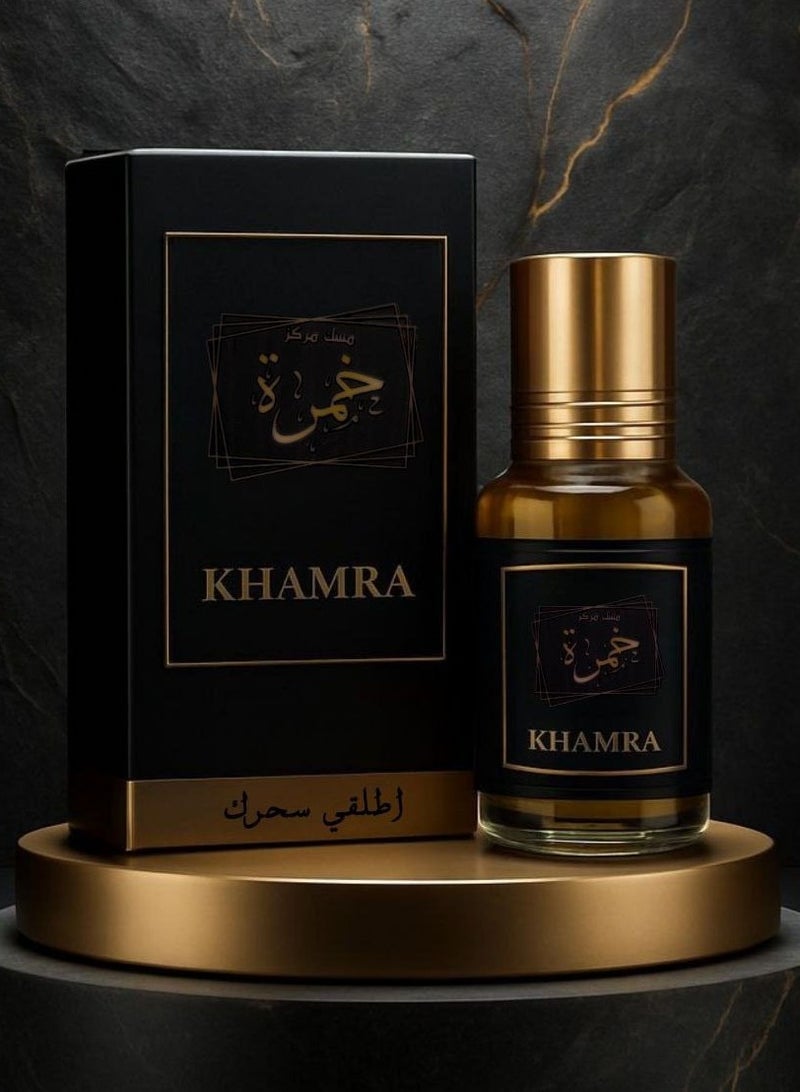 Lattafa Musk Al Tahara (Khamra) – A concentrated, alcohol-free perfume with a refreshing scent and lasting appeal. - Image 1