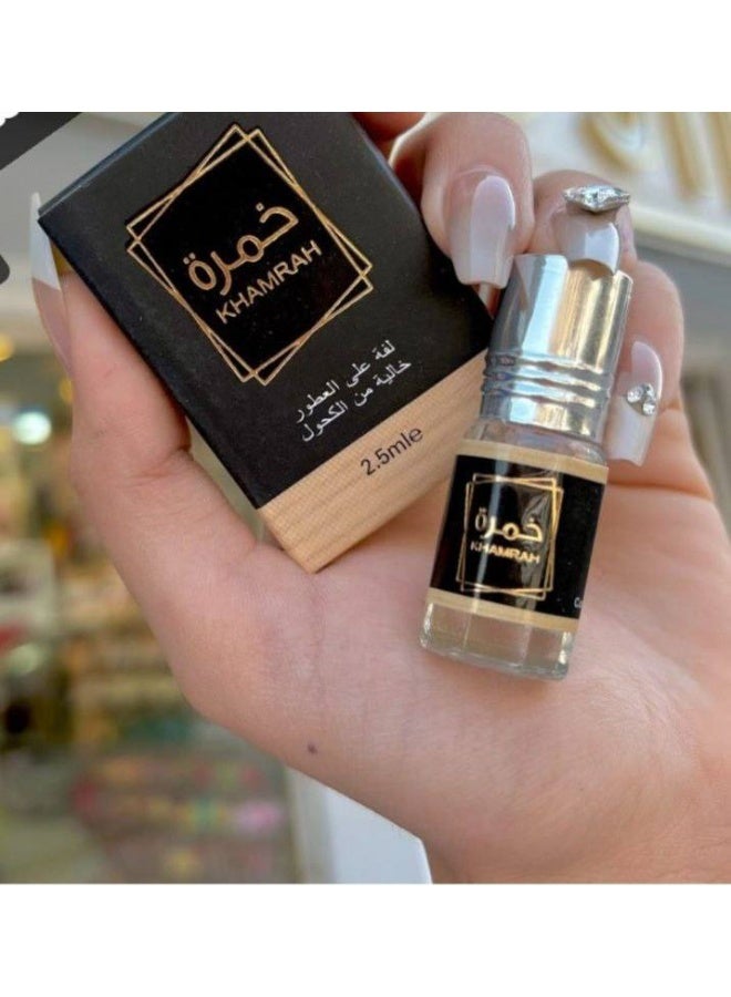 Lattafa Musk Al Tahara (Khamra) – A concentrated, alcohol-free perfume with a refreshing scent and lasting appeal. - Image 3