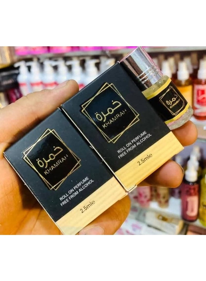 Lattafa Musk Al Tahara (Khamra) – A concentrated, alcohol-free perfume with a refreshing scent and lasting appeal. - Image 4