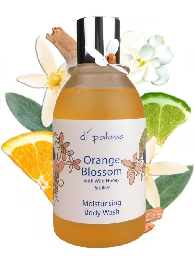 di palomo Orange Blossom Honey Body Wash, 240 ml - Image 1