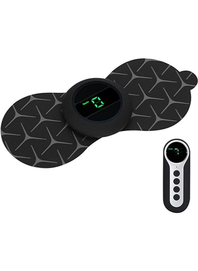EMS Mini EMS Wireless Portable Rechargeable Massager Patch Sticker With Remote Control Digital Display  - Image 1