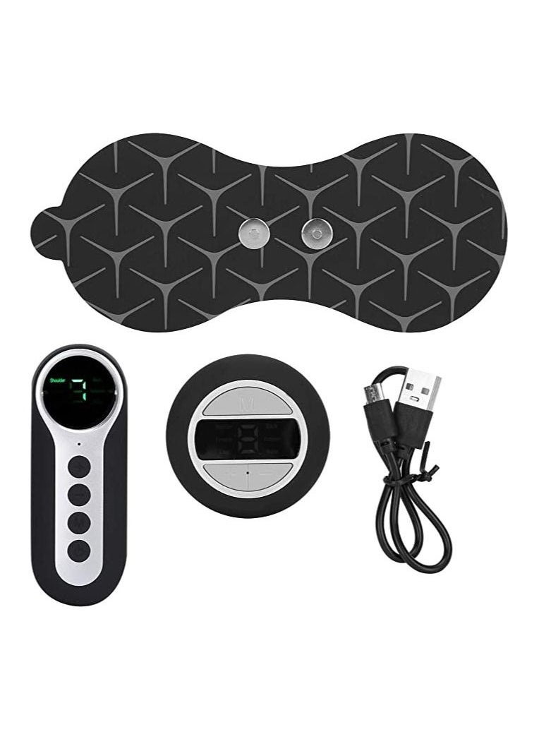 EMS Mini EMS Wireless Portable Rechargeable Massager Patch Sticker With Remote Control Digital Display  - Image 3