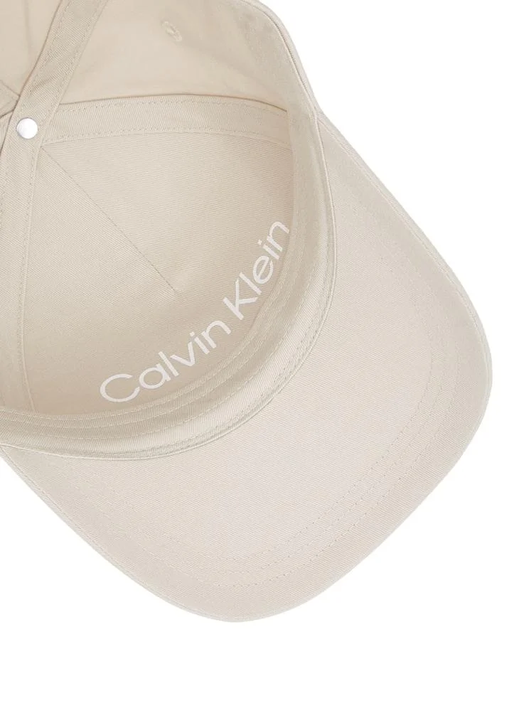 كالفن كلاين Logo Detailed Baseball Curved Peak Cap
