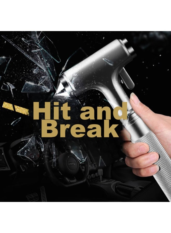 Coollap Kulaipu All-metal Safety Hammer, Tungsten Steel Emergency Rescue Multi-functional Life-saving Hammer, Escape Hammer, Car Window Breaker, Klp-85 - Image 3
