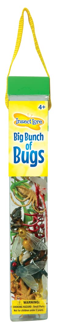 Plastic Bug Toys 18 Colorful Giant Insect Figures By Insect Lore