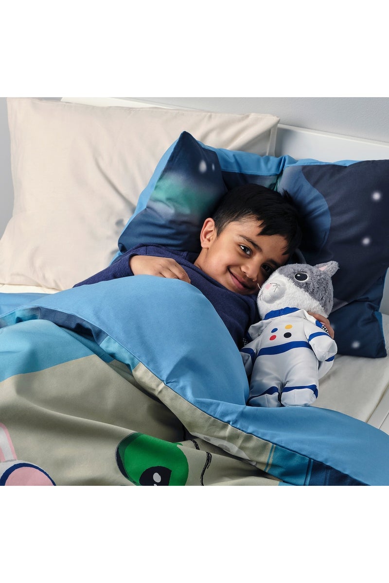 Soft toy with astronaut suit, cat, 28 cm - Image 3