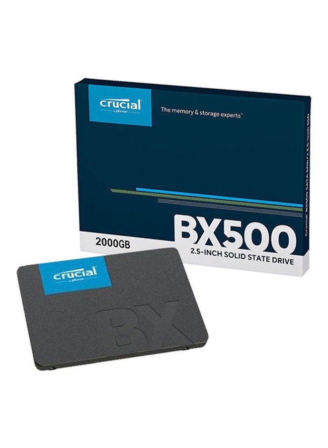 كروشيال Bx500 Ssd 2 تيرابايت - Sata III 3D Nand Flash - 2.5 بوصة SSD داخلي - Image 1