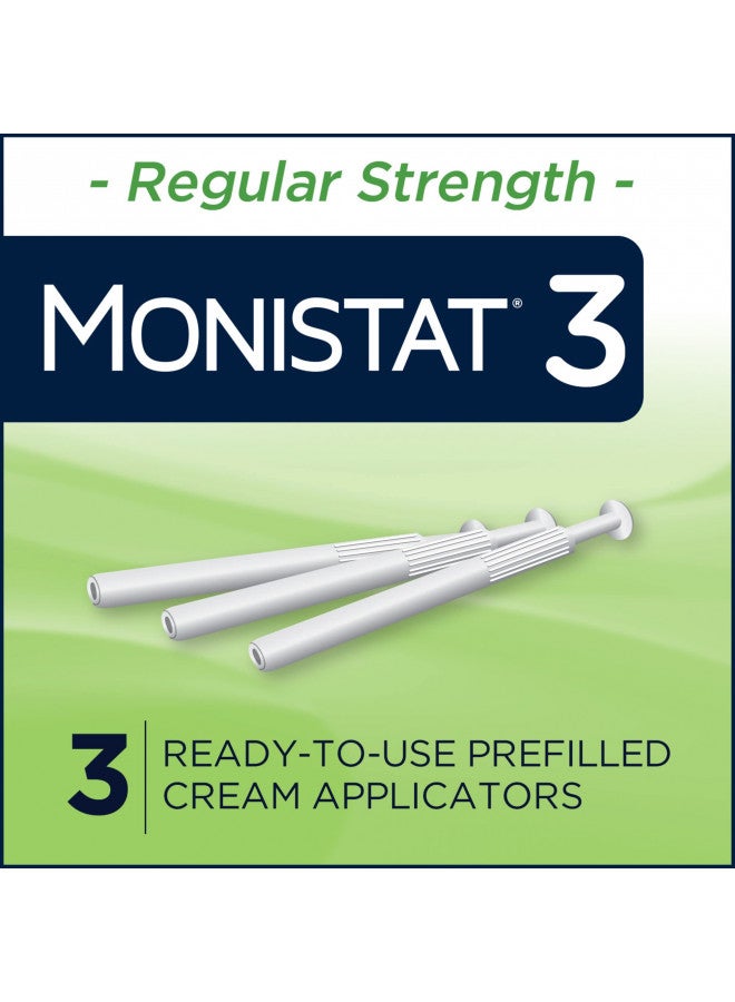Monistat Monistat 3-Day Yeast Infection Treatment Pre-Filled Cream Applicators, 0.18 Ounce - Image 3