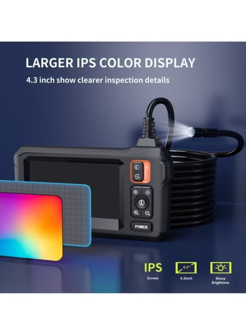 SKT Shiketro Snake-Shaped Endoscope with Illuminated Camera, IP67 Waterproof - Image 2