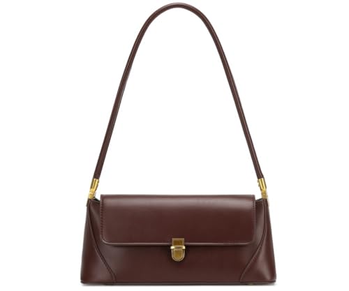 WSRYDJDL Shoulder Bags for Women Vintage Handbag Retro Classic Small Purse Cute Hobo Tote Handbag Mini Clutch Purse (Coffee) - Image 1