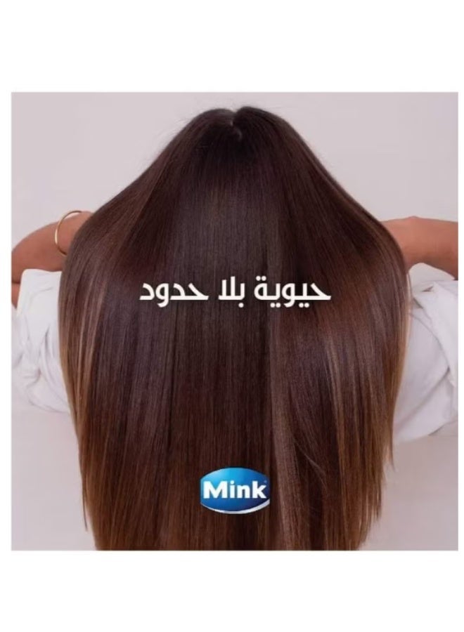 منك بلسم مغذي للشعر بزيت جوز الهند وزيت المكاديميا وزبدة الكاكاو (تركيبة للشعر الجاف والمجعد) - 400 مل - Image 4